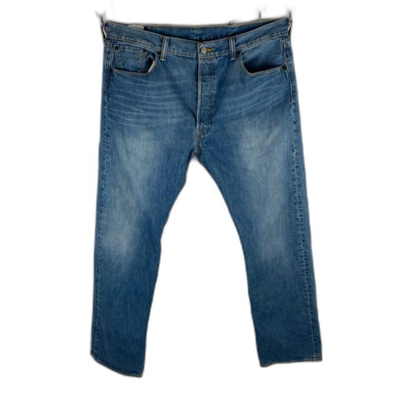 Levi's Other - Levi's 501 Original Fit Jeans Men’s 38x32 Blue Straight Leg Button Fly Denim